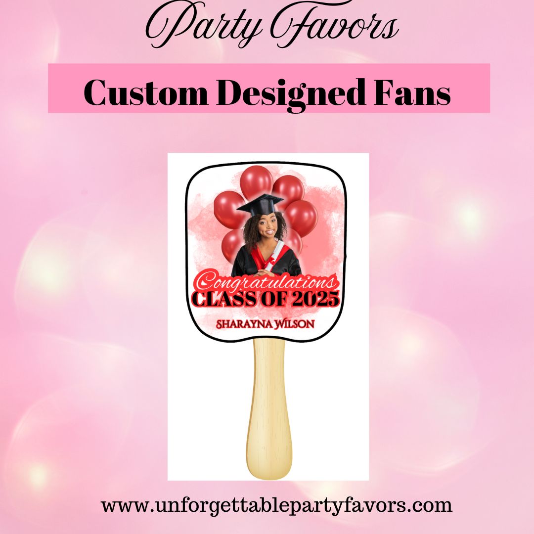 Custom Designed Hand Fans