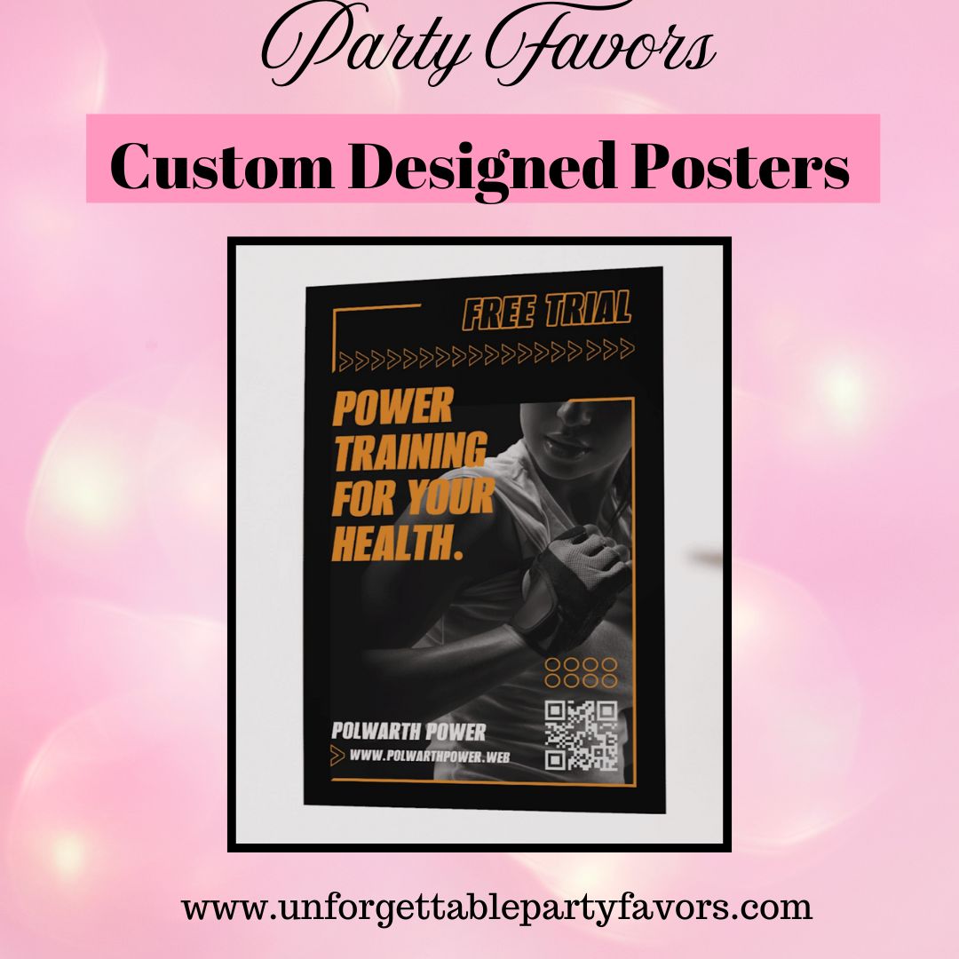 Custom Designed Posters