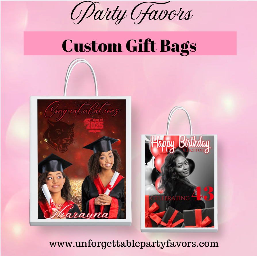 Custom Gift Bags (1 dozen)