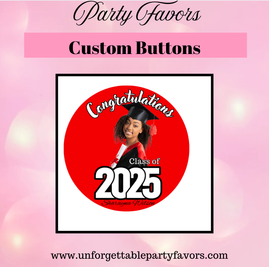 Custom Designed Buttons